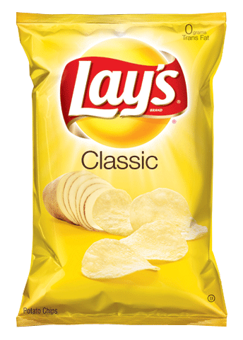 Small bag of chips